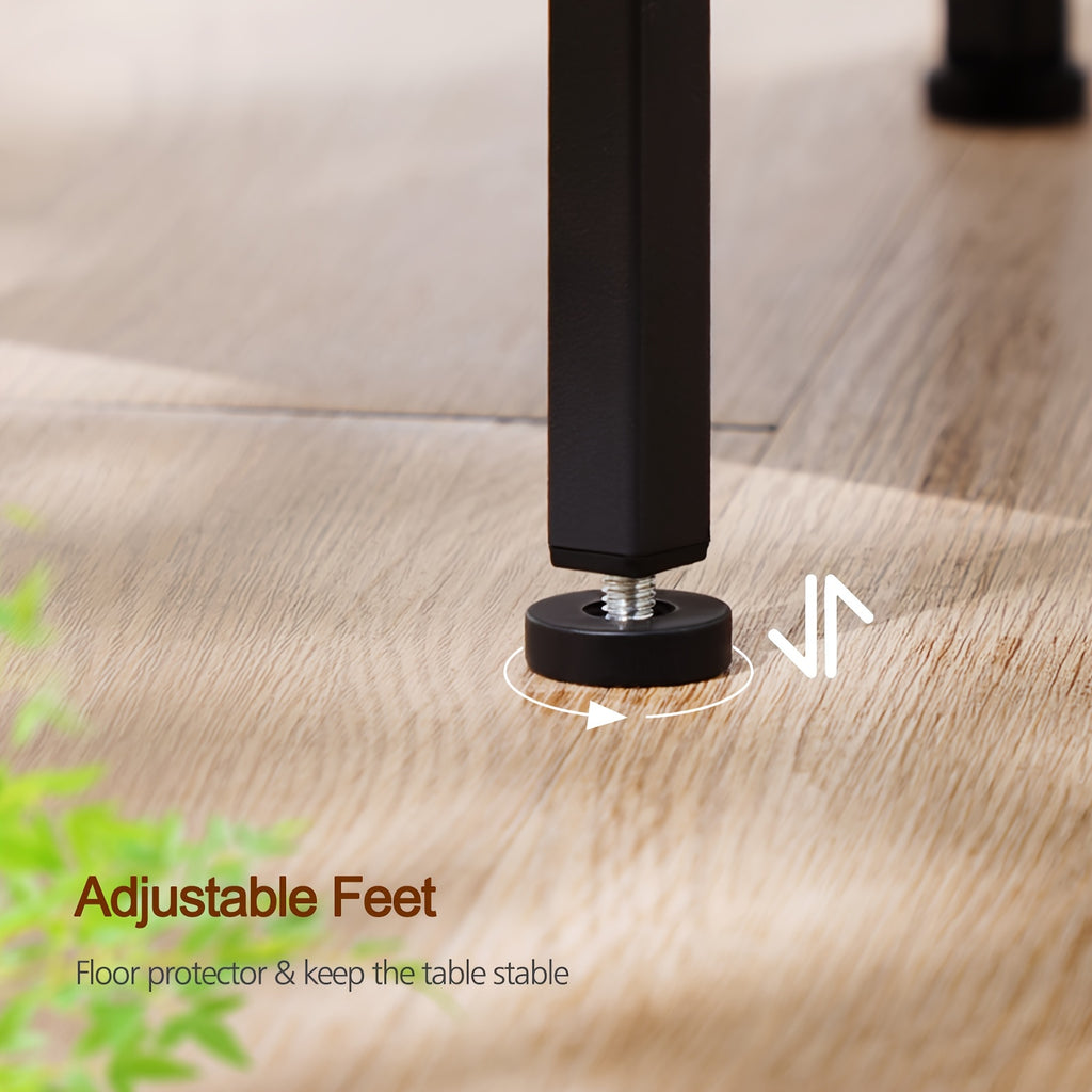 Bedside Table with Space-Saving, Metal, 1pc, 2pc for bedrooms - product gallery image 8