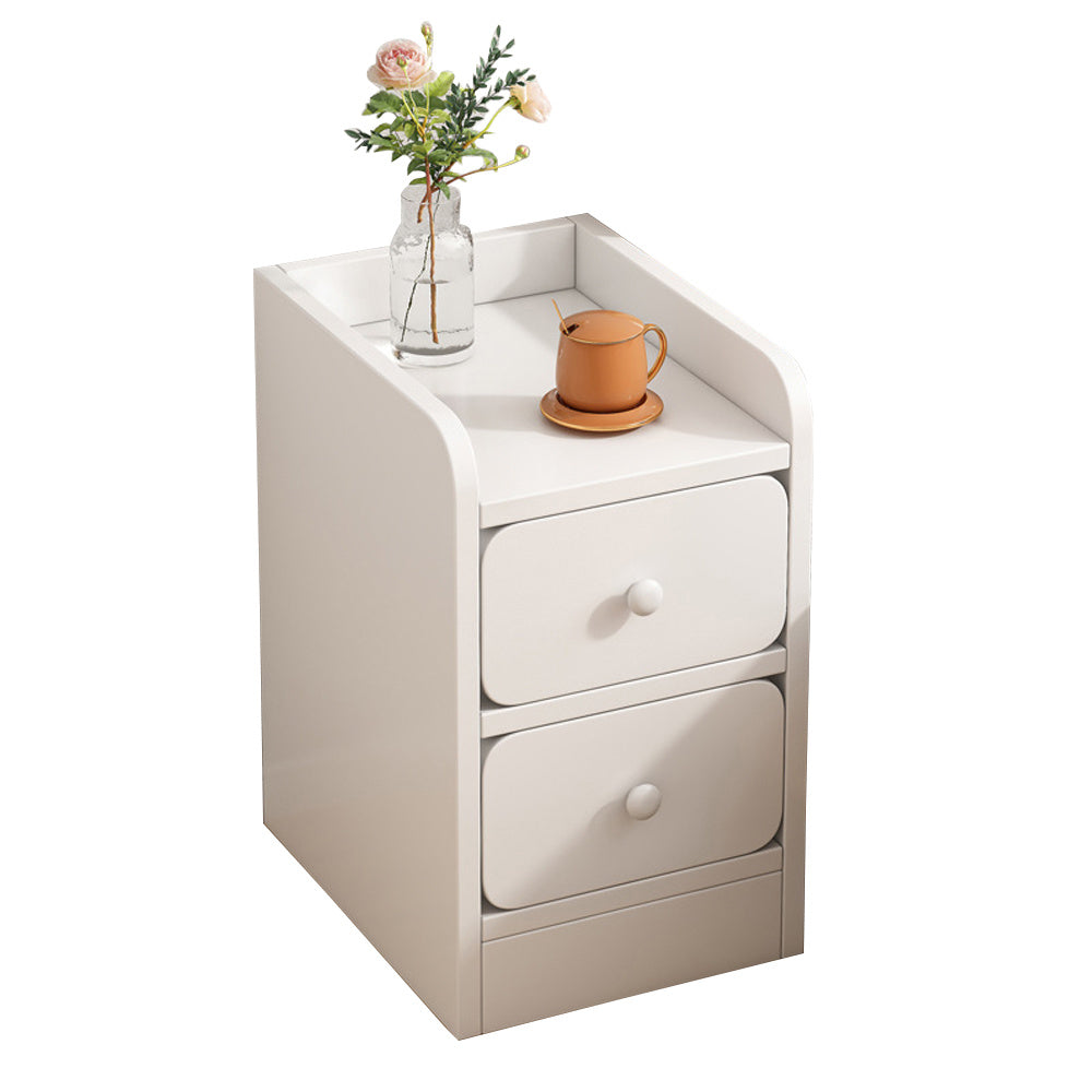 Bedside Table with Space-Saving, Wood, W30 x D34 x H50cm - product gallery image 6