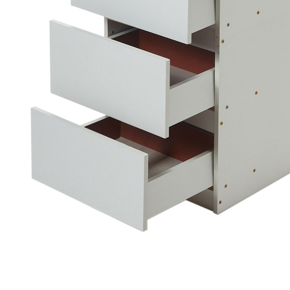 Bedside Table with Wood, 32 (L) x 30 (W) x 59 (H) cm - product gallery image 10