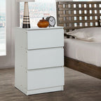 Bedside Table with Wood, 32 (L) x 30 (W) x 59 (H) cm - product gallery image 3