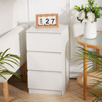 Bedside Table with Wood, 32 (L) x 30 (W) x 59 (H) cm - product gallery image 6
