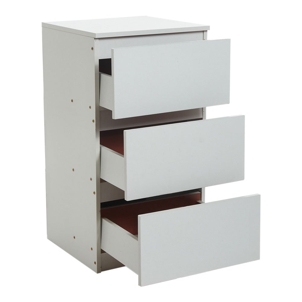 Bedside Table with Wood, 32 (L) x 30 (W) x 59 (H) cm - product gallery image 9