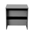 Bedside Table with Wood, 32x30x41cm, Drawer Wooden Bedroom Cabinet No Handle - product gallery image 8