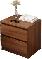Bedside Table with Wood, 32x30x41cm, Wooden Drawers Compact Nightstand Side Storage - product gallery image 5