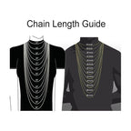 Belcher Chain Necklace Sterling Silver mm with 2 mm - product gallery image 2