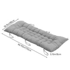 Bench Cushion with Non-Slip, 8cm, 48*170*8cm, Extra-Thick Long 170x48cm Anti-Slip Straps - product gallery image 3