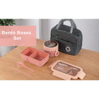 Bento box lunch set with Leakproof, Plastic, PP, leak proof meal preparation container - product gallery image 16