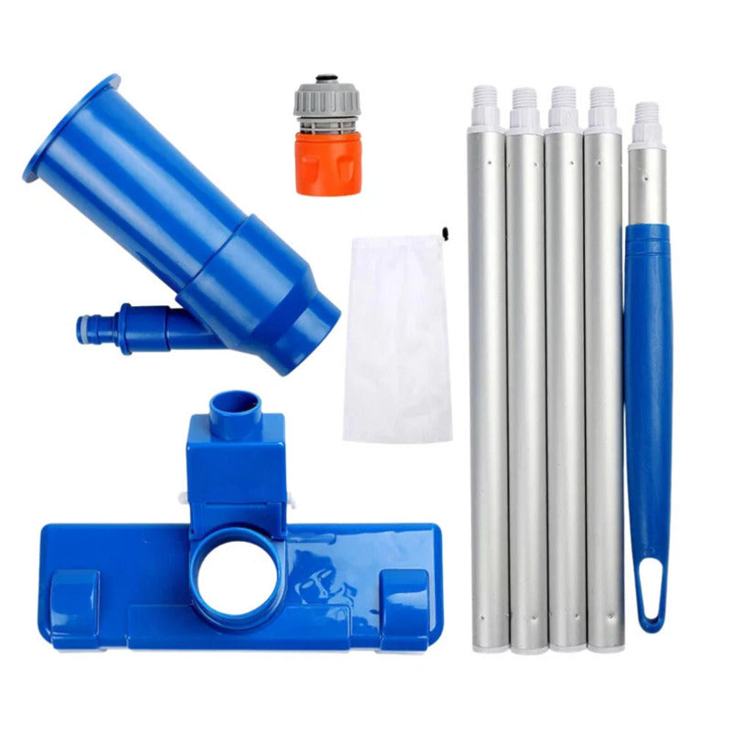 Swimming Pool Jet Vacuum Cleaning Tool Portable Suction Head Brush Cleaner for Spa Fish Pond Hot Tub Cleaning
