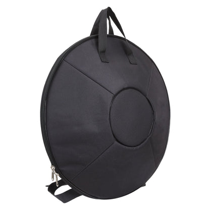 440Hz D minor Stainless Steel Handpan Drum or Sound Healing and Meditation 9-Tone Deep Golden with Carry Bag, Stand, 2 Hand Mallets, Music Note Stickers, Wiping Cloth