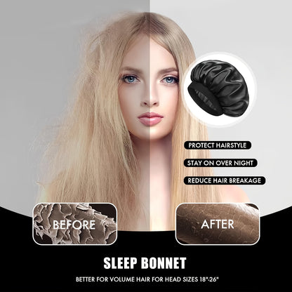 6pcs Satin Bonnet for Sleeping And Spa Headband Set, Soft Microfiber Skincare Hairband with Bow, Maillard Color Wide Band Hairs Bonnet for Sleeping Wristbands with Hair Claw Clip for Women Men