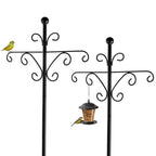 Bird Feeder Poles & Stand with Adjustable Height, 196cm, Metal - product gallery image 8