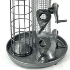 Bird Feeder with 36cm, Metal, 3 in 1 Bird Feeder for gardens and patios - product gallery image 10