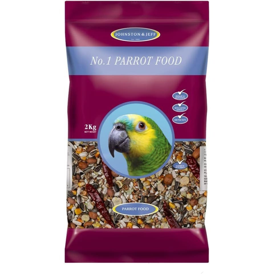 Bird Food & Parrot Feed with 2 Pack, Johnston Jeff No.1 2x2kg Twin Daily - product gallery image 3