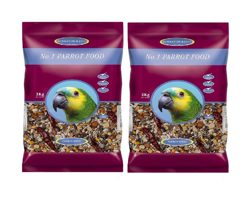 Bird Food & Parrot Feed with 2 Pack, Johnston Jeff No.1 2x2kg Twin Daily - product gallery image 4