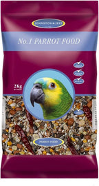 Bird Food & Parrot Feed with 2 Pack, Johnston Jeff No.1 2x2kg Twin Daily - product gallery image 6