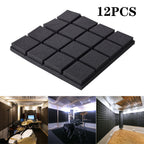Black High-density Polyurethane Sound with 3cm, 30*30*3cm - product gallery image 16
