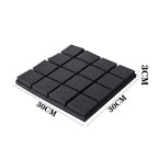 Black High-density Polyurethane Sound with 3cm, 30*30*3cm - product gallery image 3