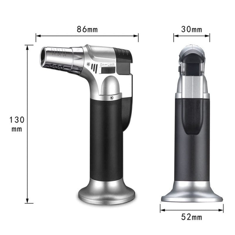 Blow Torches & Heat Gun with 1Pcs, Portable Butane Torch 1300°C Adjustable Flame - product gallery image 2