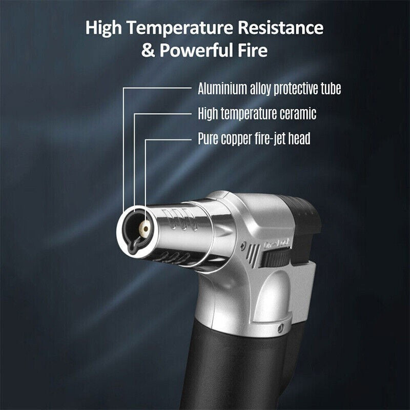 Blow Torches & Heat Gun with 1Pcs, Portable Butane Torch 1300°C Adjustable Flame - product gallery image 3