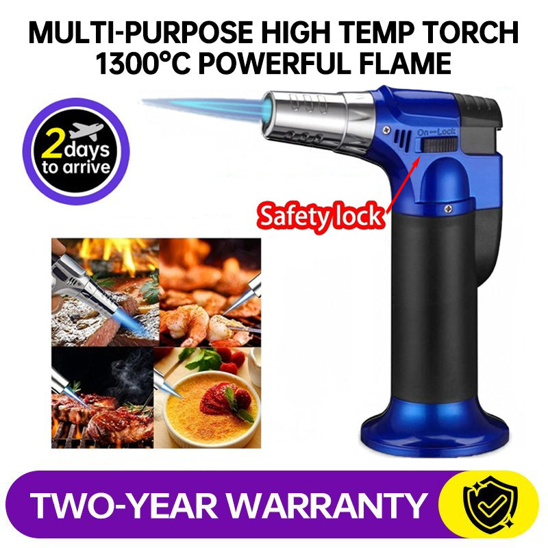 Blow Torches & Heat Gun with 1Pcs, Portable Butane Torch 1300°C Adjustable Flame