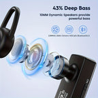 Bluetooth Headset with Wireless, Bee B41 Single-Ear Wireless Noise Cancelling - product gallery image 12
