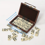 Board Game with 28 Pieces, Double Six Domino Pieces Classic Family - product gallery image 4