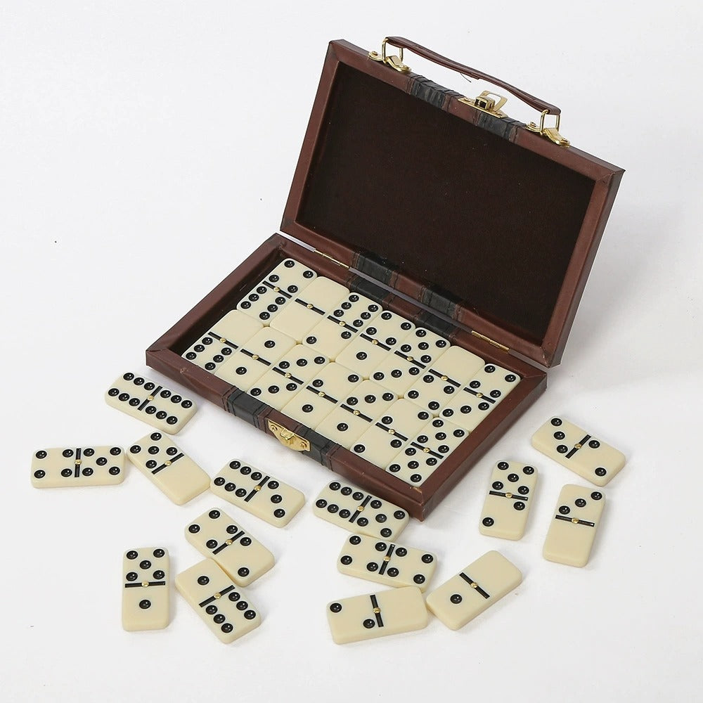 Board Game with 28 Pieces, Double Six Domino Pieces Classic Family - product gallery image 8