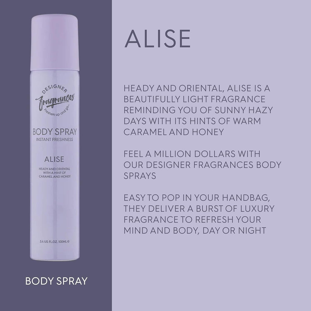Body Spray Designer Fragrances Women's Tu Est Belle with 100ml, 3 Pack - product gallery image 14