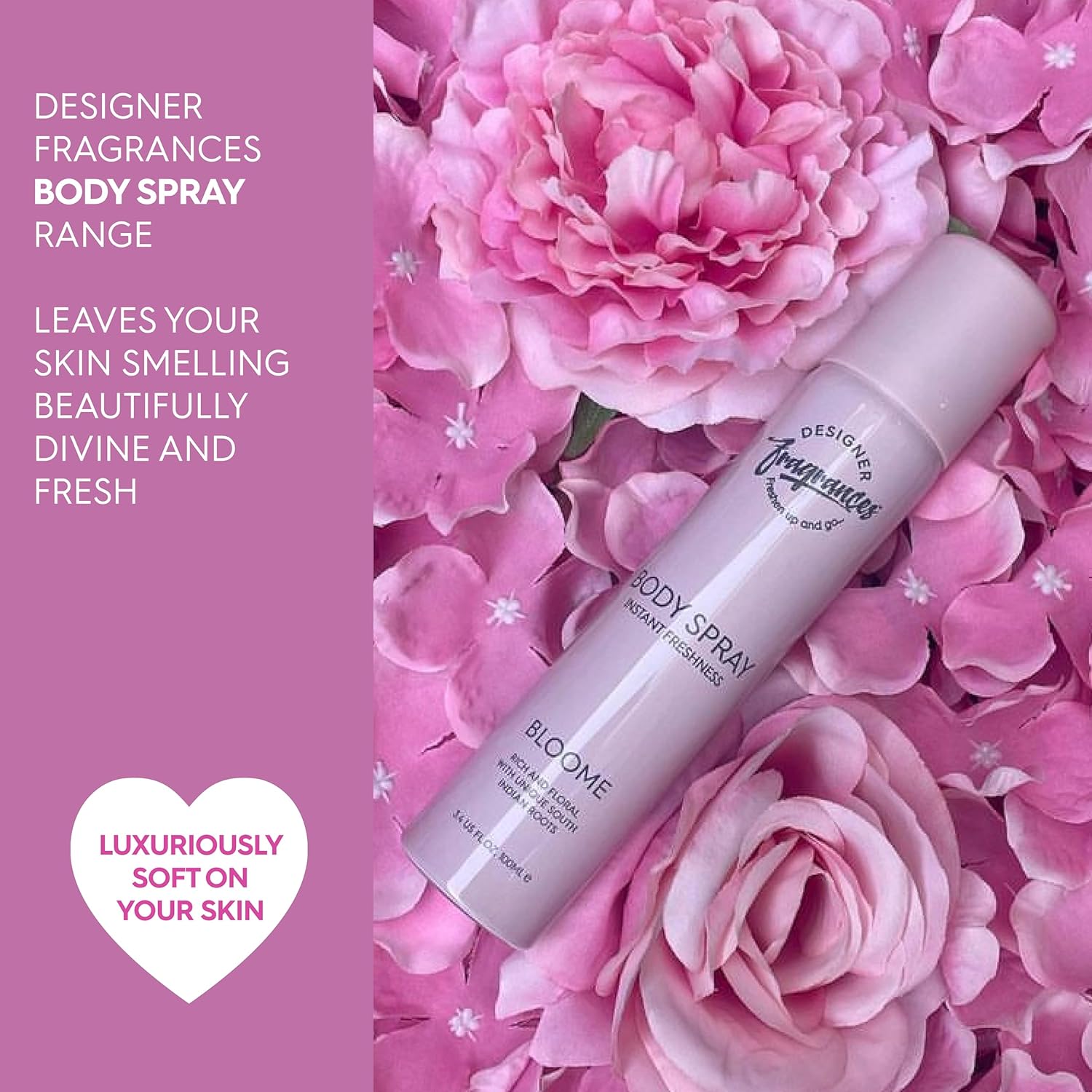 Body Spray Designer Fragrances Women's Tu Est Belle with 100ml, 3 Pack - product gallery image 6