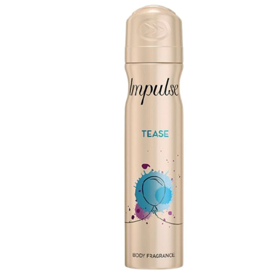 Body Spray Impulse Tease Sweet Fruity Floral Women's with 75ml - product gallery image 2