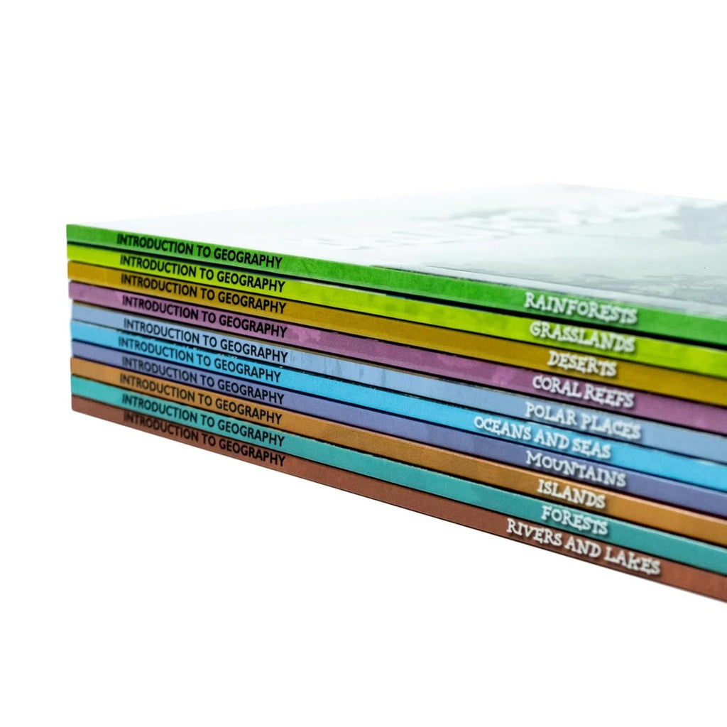 Book Collection Children's Introduction to Geography 10-Book with 12 Books - product gallery image 2
