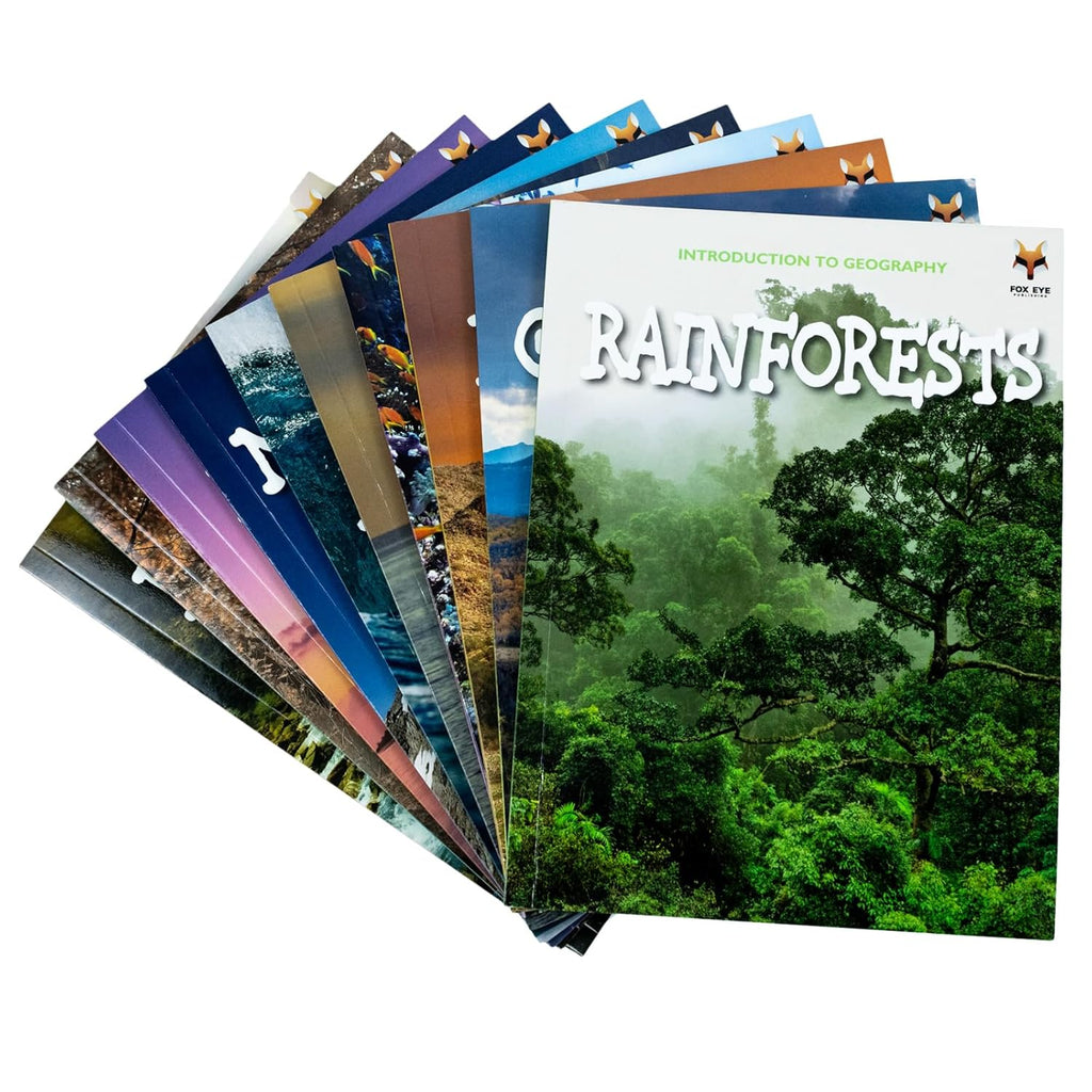 Book Collection Children's Introduction to Geography 10-Book with 12 Books - product gallery image 5