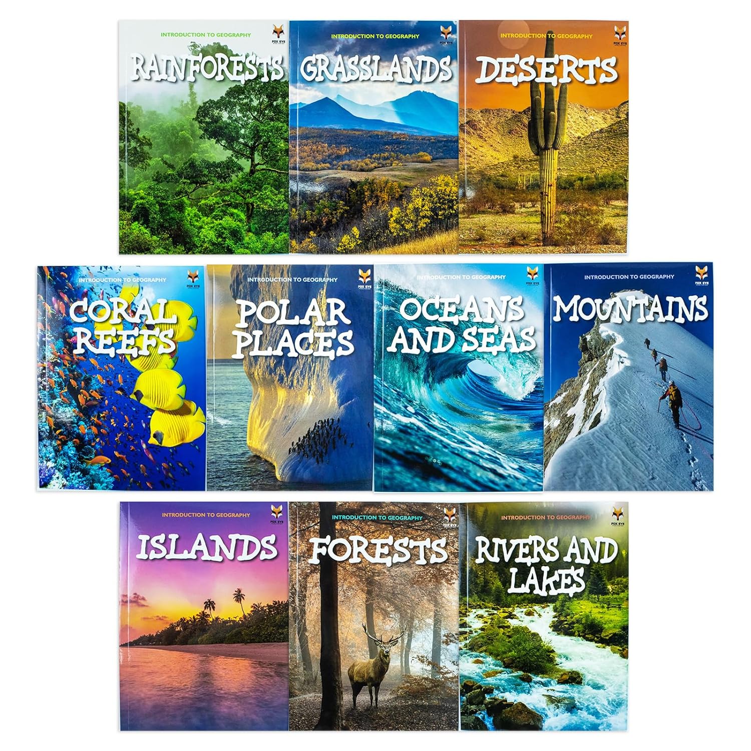 Book Collection Children's Introduction to Geography 10-Book with 12 Books - product gallery image 7