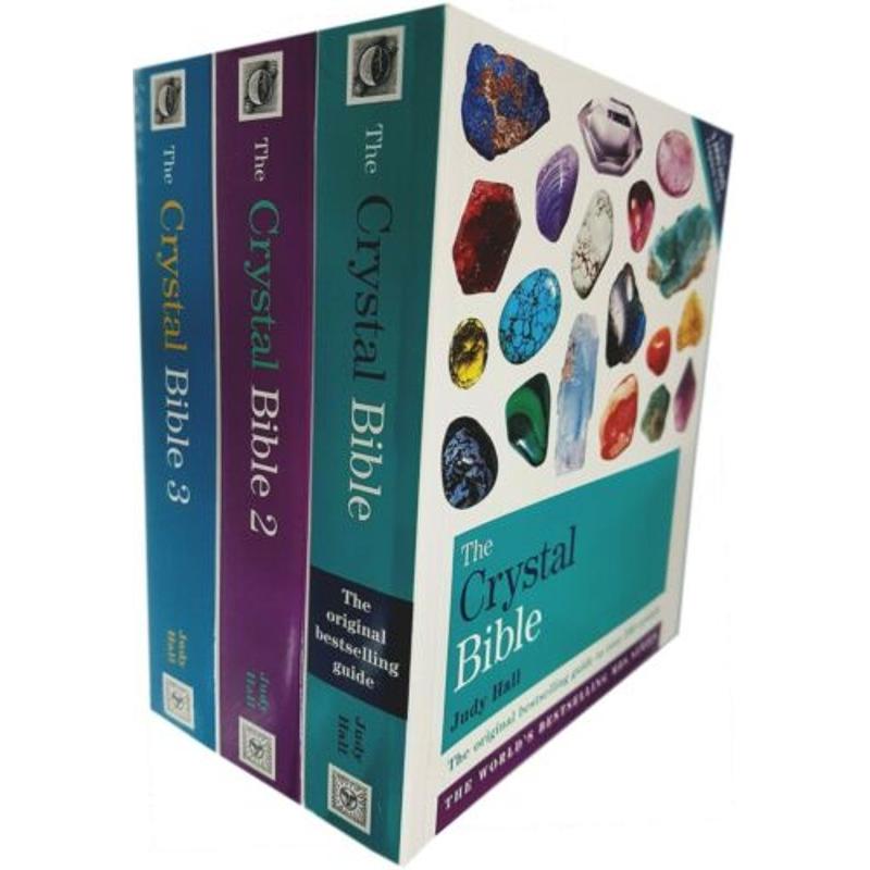 Book Collection Crystal Bible Judy Hall Complete Volumes with 3 Book