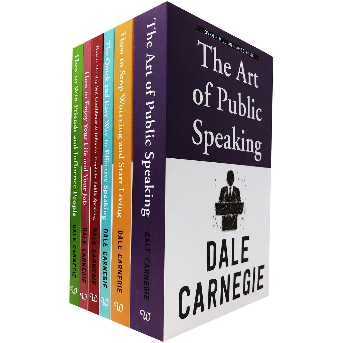 Book Collection Dale Carnegie Personal Development Complete with 6 Books