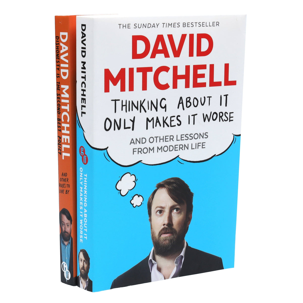 Book Collection David Mitchell Books Thinking About It with 2 Books