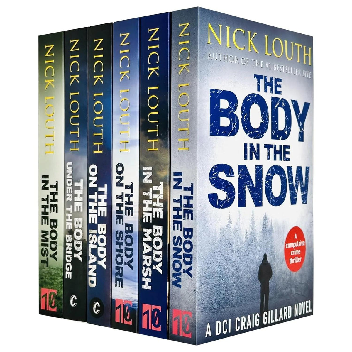 Book Collection DCI Craig Gillard Crime Thriller Series with 6 Books
