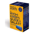 Book Collection Douglas Adams Hitchhiker's Guide to Galaxy with 5 Books