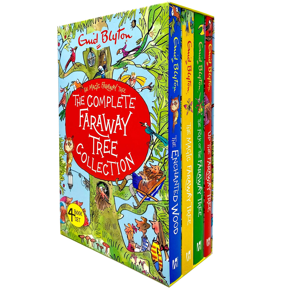 Book Collection Enid Blyton Magic Faraway Tree Complete with Wood, 4 Books