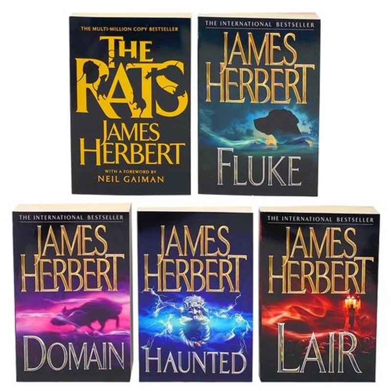 Book Collection Horror Books James Herbert Complete Rats with 5 Book - product gallery image 3