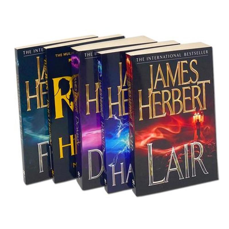 Book Collection Horror Books James Herbert Complete Rats with 5 Book - product gallery image 4