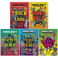 Book Collection Minecraft Stonesword Saga Books Crack in with 5 Books