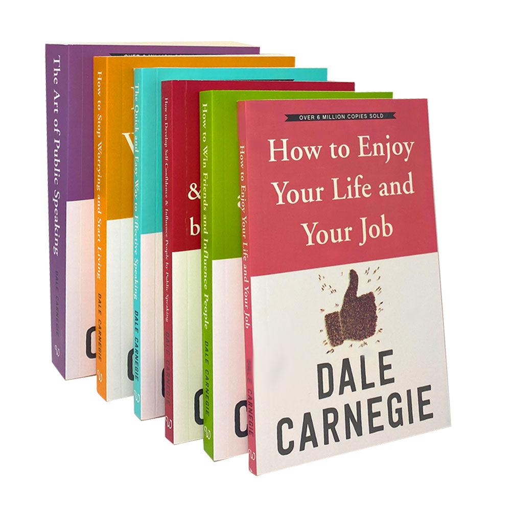Book Collection Self Help Books Dale Carnegie How with 6 Book - product gallery image 7