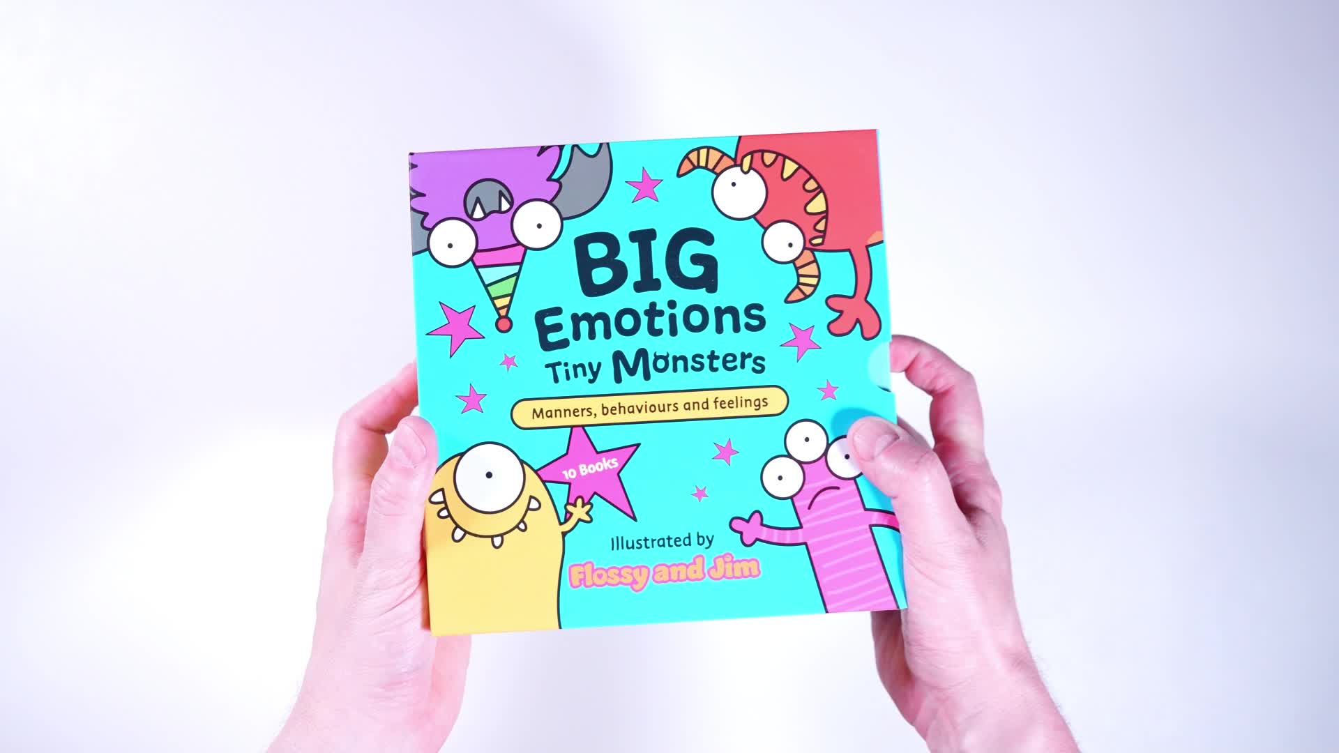 Book Collection Toddler Books Box Big Emotions Tiny with Big Emotions Tiny Monsters - product gallery image 4