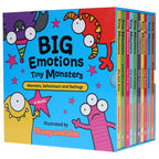 Book Collection Toddler Books Box Big Emotions Tiny with Big Emotions Tiny Monsters