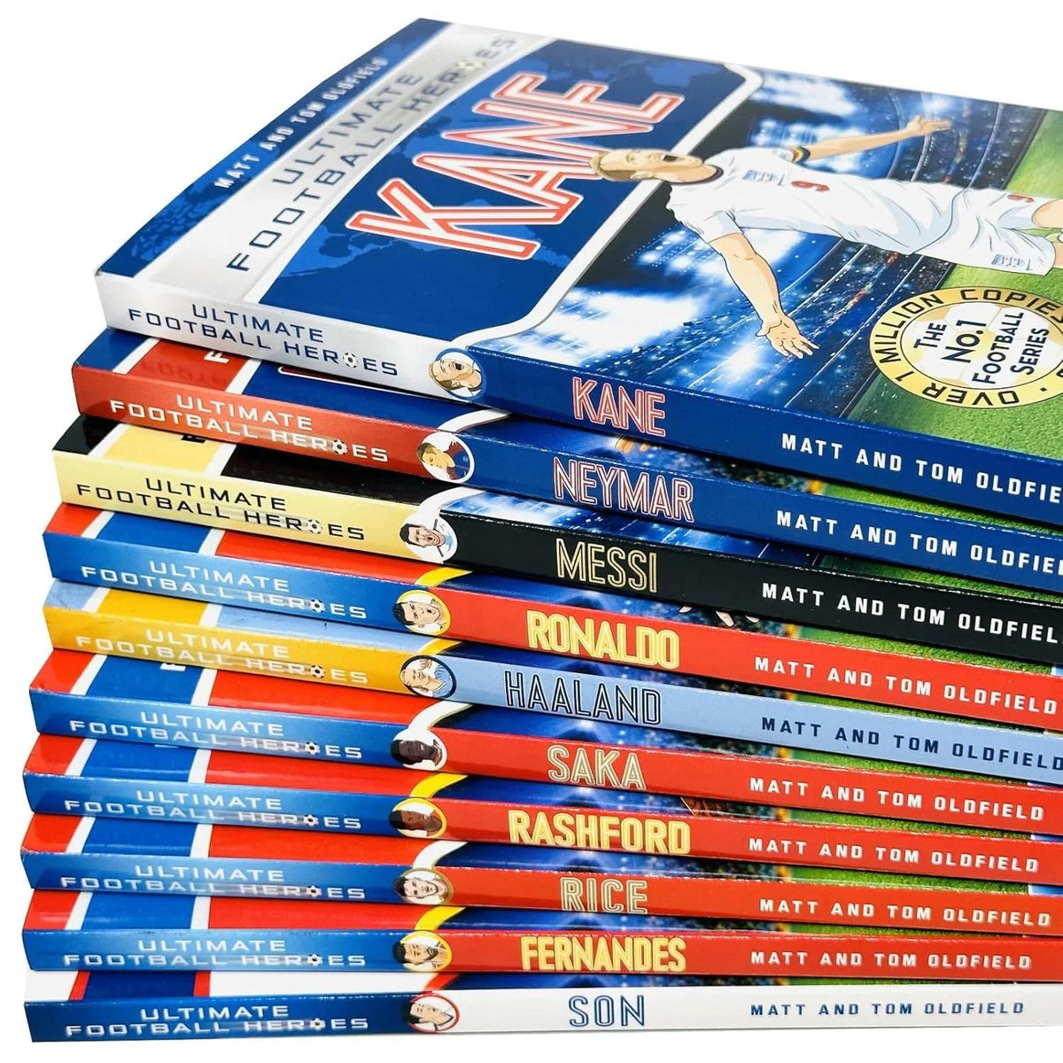 Book Collection Ultimate Football Heroes Series Complete Books with 10 Books - product gallery image 2