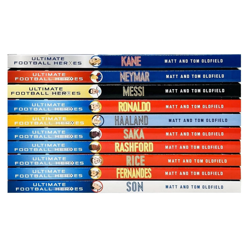 Book Collection Ultimate Football Heroes Series Complete Books with 10 Books - product gallery image 3