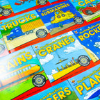 Book Collection Vehicles Machines Books Kids Boats, Cars with 12 Books - product gallery image 6