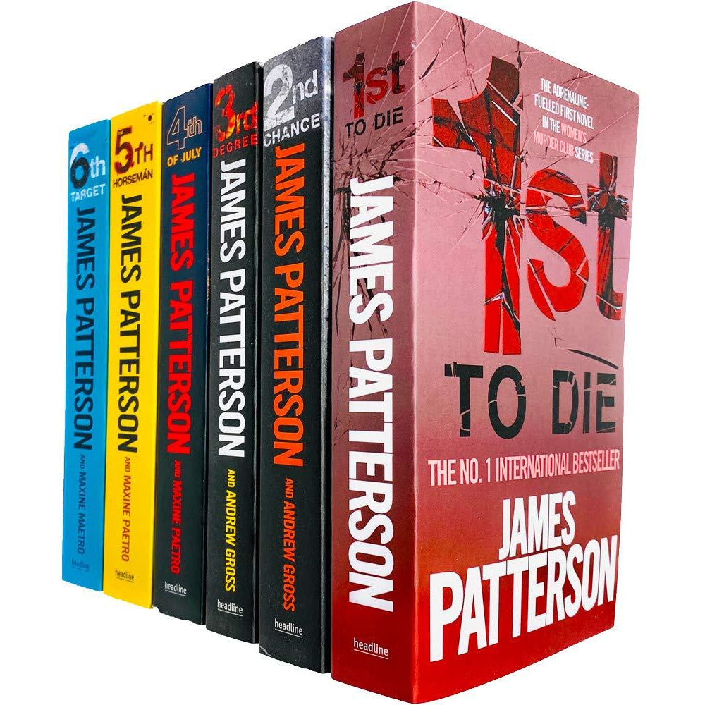 Book Collection Women's Murder Club Books by James with 6 Books