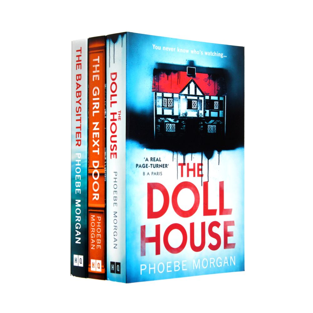 Book Phoebe Morgan Books Girl Next Door with 3 Books, As shown - product gallery image 2